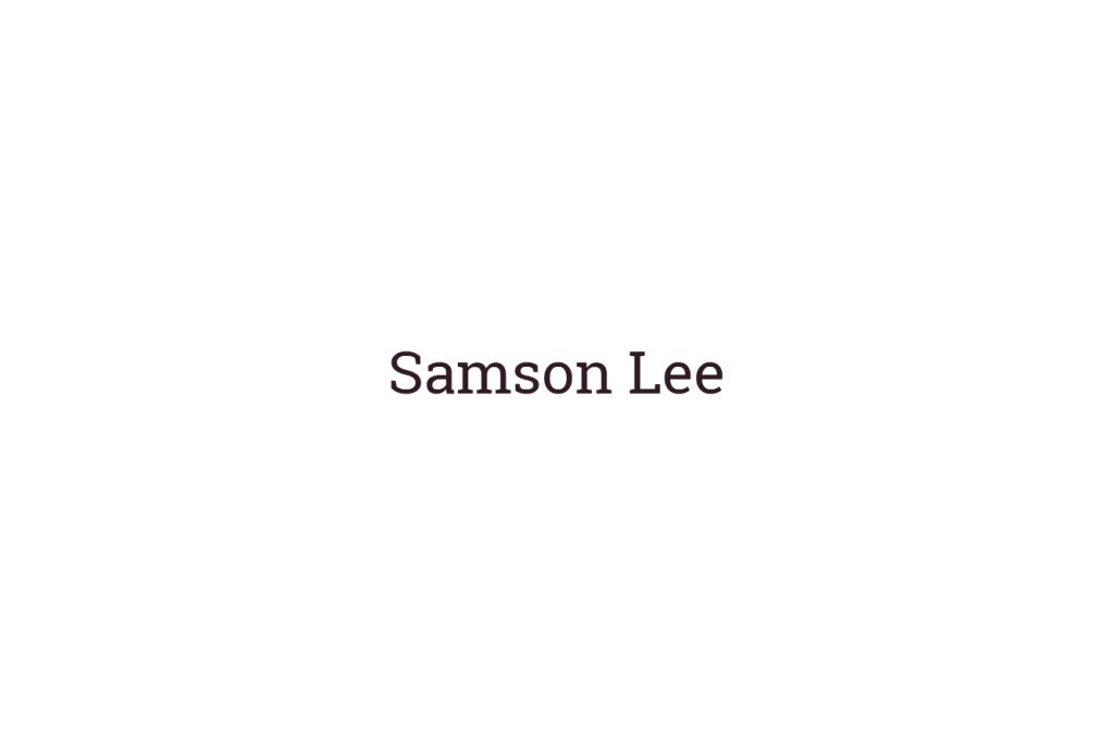 Samson-Lee-text